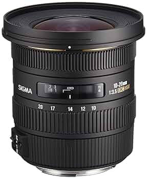 SIGMA 10-20mm f3.5 EX DC HSM ソニーAマウント Sigma 10-20mm f/3.5 EX DC HSM ELD SLD Aspherical Super Wide